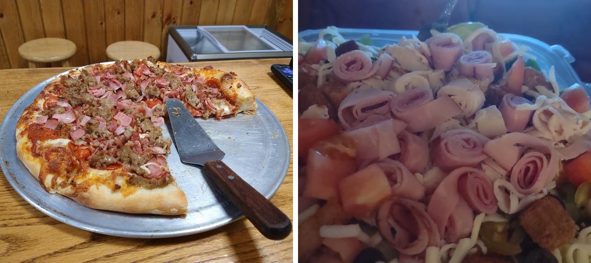 Clark's Pizzeria Menu